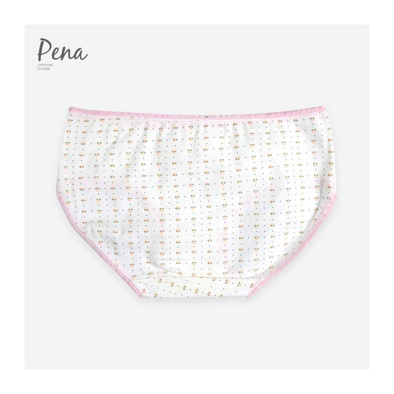 Pena house underwear กางเกงชั้นในผู้หญิงลายดอกไม้ (แพ็ก 4 ชิ้น)