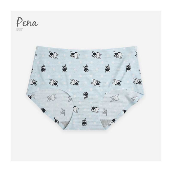 Pena house underwear กางเกงชั้นในผู้หญิงแบบไร้ขอบมีลาย (แพ็ก 4 ชิ้น)