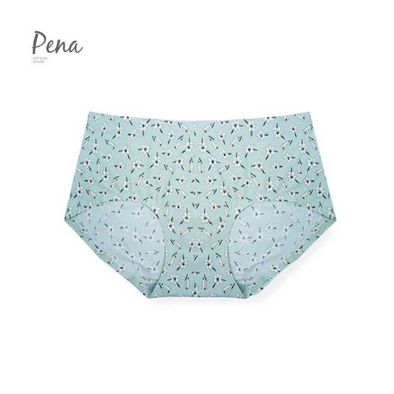 Pena house underwear กางเกงชั้นในผู้หญิงแบบไร้ขอบมีลาย (แพ็ก 4 ชิ้น)