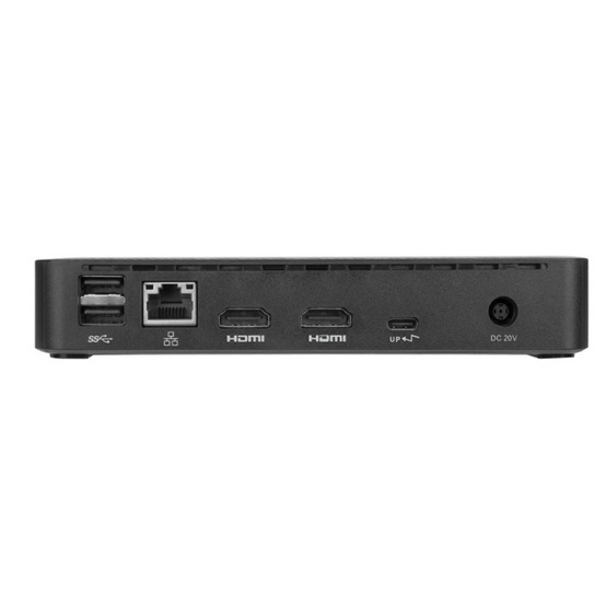 Targus อุปกรณ์ขยายช่องสัญญาณ Universal USB-C DV4K Docking Station with 65W Power Delivery