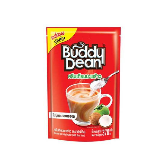 บัดดี้ดีน ครีมเทียมมะพร้าว ชนิดถุง 370 กรัม