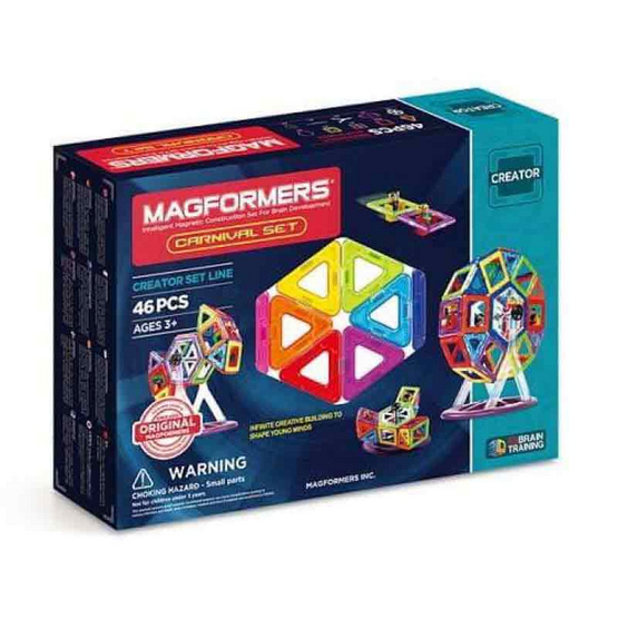 Magformers ของเล่นตัวต่อแม่เหล็ก ชุดสวนสนุก
(เซ็ต 46 ชิ้น)