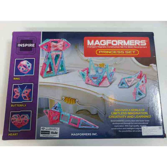 Magformers ของเล่นตัวต่อแม่เหล็ก ชุดเจ้าหญิง
(เซ็ต 56 ชิ้น)