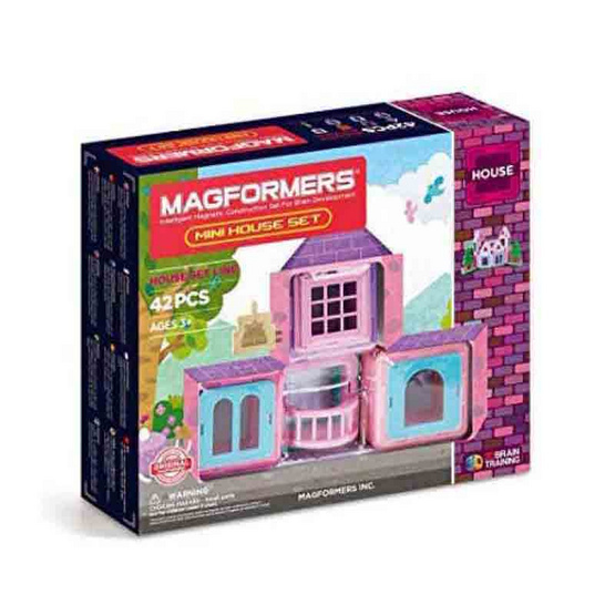 Magformers ของเล่นตัวต่อแม่เหล็ก ชุดบ้านแสนสนุก
(เซ็ต 42 ชิ้น)