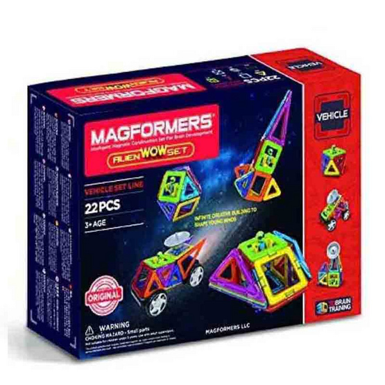 Magformers ของเล่นตัวต่อแม่เหล็ก ชุดยานอวกาศ
(เซ็ต 22 ชิ้น)