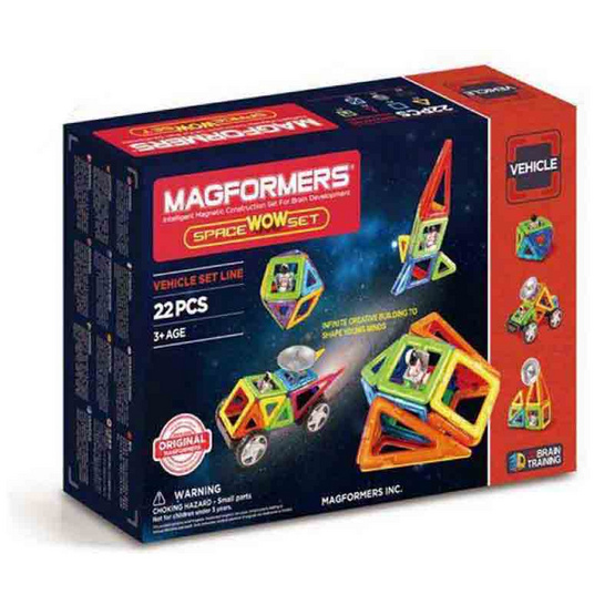 Magformers ของเล่นตัวต่อแม่เหล็ก ชุดยานอวกาศ
(เซ็ต 22 ชิ้น)