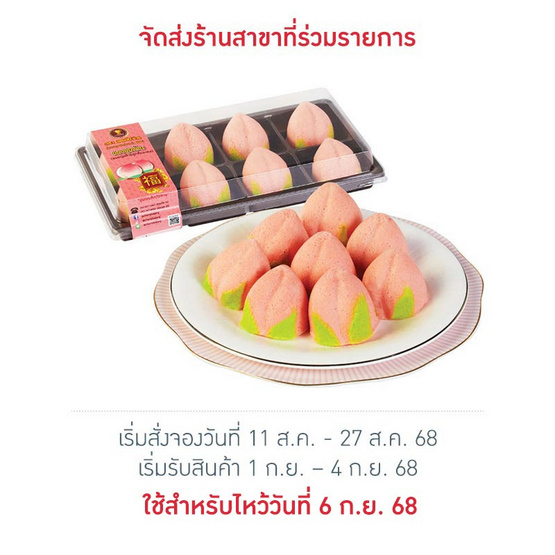 ขนมปุยฝ้ายลูกท้อมงคล ขนมปุยฝ้ายลูกท้อมงคล