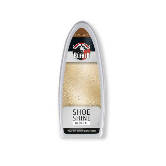 Bufalo Shoe Shine 15g multicolor ฟองน้ำทำความสะอาด ขัดเงารองเท้า