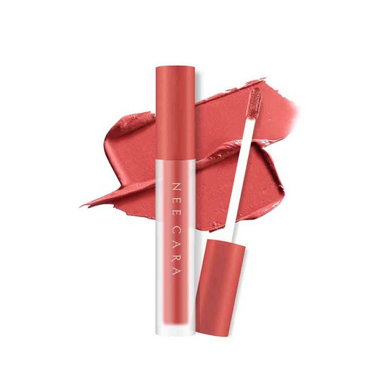 NEE CARA ลิปสติก VELVET MATTE LIP GLAZE NA1961 4 g.