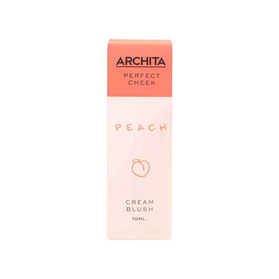 Archita บลัชออนเนื้อครีม Perfect Cheek Cream Blush 10 มล. No.Peach