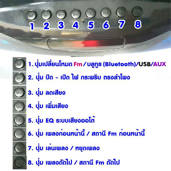 SKG ลำโพงบลูทูธ KG-041