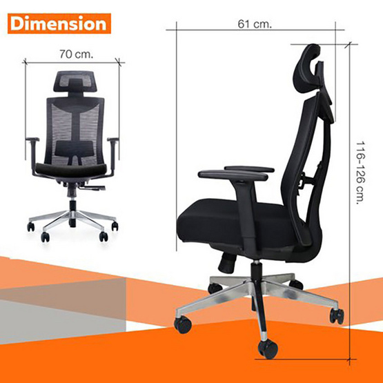 Ergotrend เก้าอี้เพื่อสุขภาพ รุ่น Dual-X