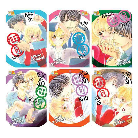 การ์ตูนชุด ลิขิตรักหมอดูสาว เล่ม 1-6 (6 เล่มจบ)