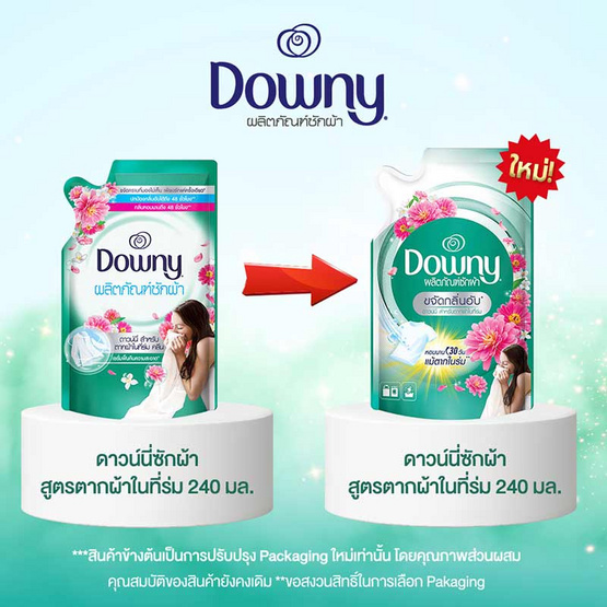 ดาวน์นี่ น้ำยาซักผ้า ตากผ้าในร่ม 240 มล. ดาวน์นี่ น้ำยาซักผ้า ตากผ้าในร่ม 240 มล.