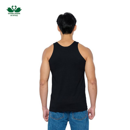 ห่านคู่ เสื้อกล้ามผู้ชาย สีดำ รุ่น Classic