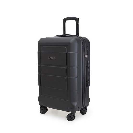 HQ LUGGAGE กระเป๋าเดินทาง รุ่น 8853 ขนาด 24 นิ้ว (สีดำ)