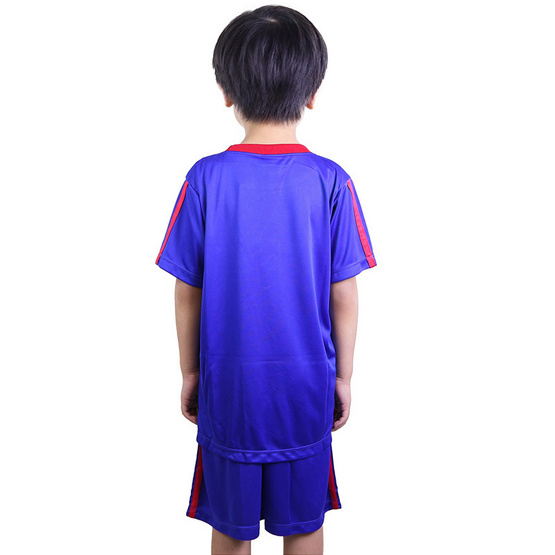 ชุดกีฬาเด็ก Sport Hiro (Cool) สำหรับเด็ก 4-10 ปี ลาย ISAN สีน้ำเงิน