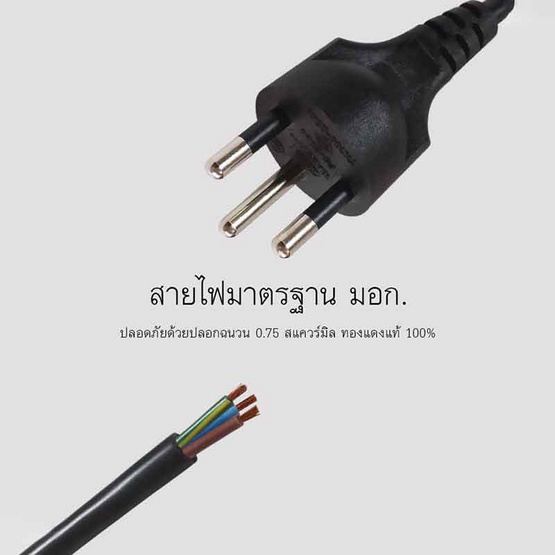 Storm ปลั๊กไฟ PC Guard plus 2 ช่อง 2 USB สายยาว 5 เมตร รุ่น PGU125C