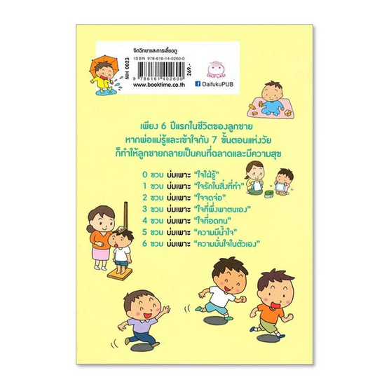 หนังสือ ชีวิตลูกชายบ่มเพาะได้ 0-6 ขวบ