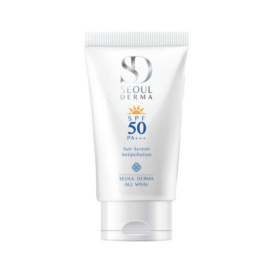 Seoul Derma ครีมกันแดด All White Sunscreen SPF 50 PA+++ 30 กรัม