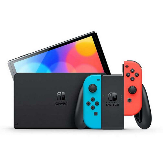 Nintendo เครื่องเล่นเกม Switch OLED model with Joy-Con Nintendo เครื่องเล่นเกม Switch OLED model with Joy-Con