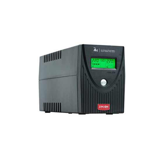 ZIRCON เครื่องสำรองไฟ รุ่น AI 1000VA/590W