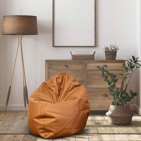 BeanBag ทรงหยดน้ำหนังเทียม PVC Size S