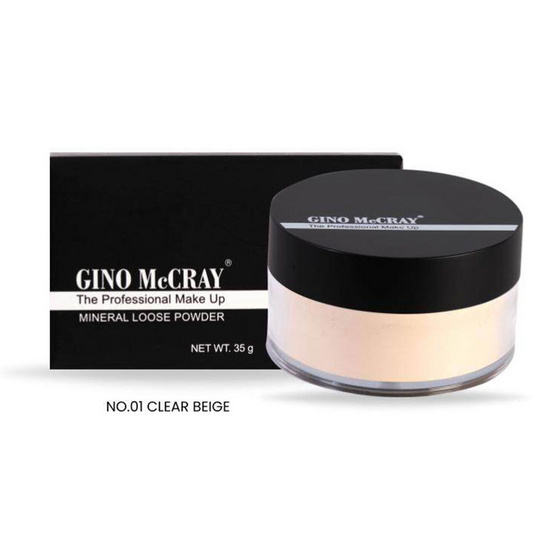 Gino mccray แป้งฝุ่น The Professional Make Up Mineral Loose Powder 35 ...