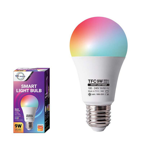 TFC LED SMART BULB Wi-Fi A60 9W E27 220-240V Daylight