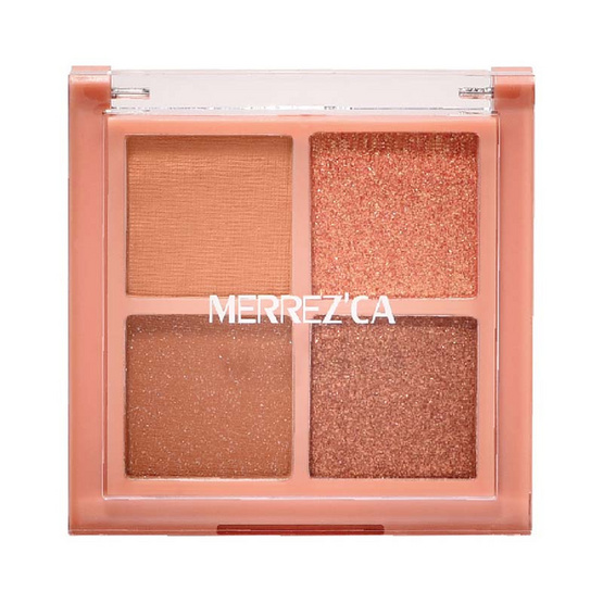 Merrezca พาเลทอายแชโดว์ Eye Color Palette 4x1.8 กรัม