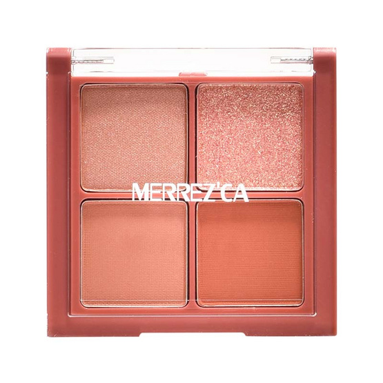 MERREZCA พาเลทอายแชโดว์ Eye Color Palette 4x1.8 กรัม สี #03