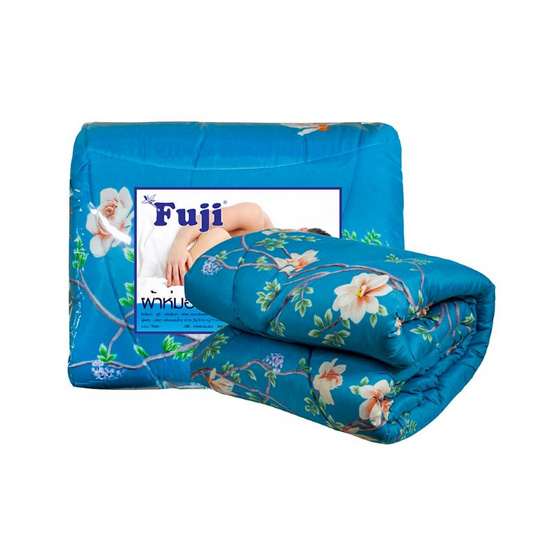 FUJI ผ้าห่มนวมใยสังเคราะห์ 60x80 ลายดอกฟ้า 074