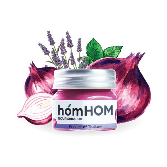 Homhom บาล์มหอมแดงสกัด - กลิ่นลาเวนเดอร์ 25 g.