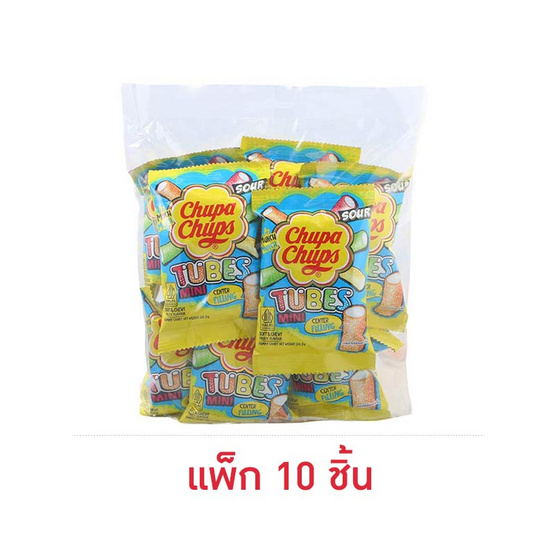 จูปาจุ๊ปส์ เยลลี่ซาวส์ทูปส์ 24.2 กรัม (แพ็ก 10 ชิ้น) จูปาจุ๊ปส์ เยลลี่ซาวส์ทูปส์ 24.2 กรัม (แพ็ก 10 ชิ้น)