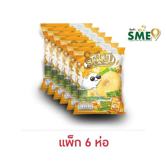 โอพัพ อาหารเช้าโฮลเกรน รสน้ำผึ้งผสมอัลมอนด์ 25 กรัม (แพ็ก 6 ห่อ)