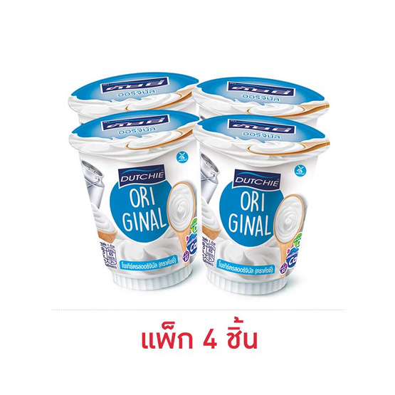 ดัชชี่ โยเกิร์ต รสออริจินัล 135 กรัม (แพ็ก 4 ชิ้น)