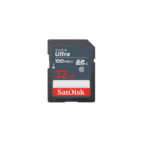 SanDisk SD การ์ด รุ่น Ultra SDHC SDUNR 32GB