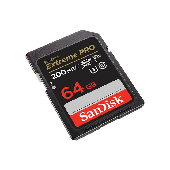 SanDisk SD การ์ด รุ่น Extreme Pro SDXC SDXXU 64GB