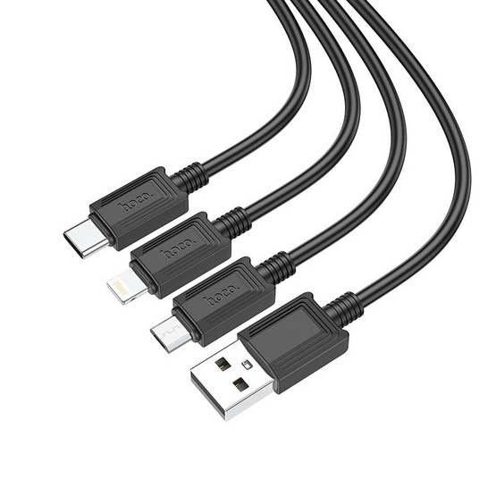 Hoco สายชาร์จ 3in1 รุ่น X74 Hoco สายชาร์จ 3in1 รุ่น X74
