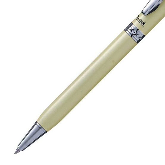 Pentel ปากกาลูกลื่น Sterling B811 0.8มม. ด้ามสีงาช้าง