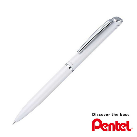 Pentel ปากกาเจล Energel Sterling Twist BL2007 0.7มม. ด้ามสีขาว