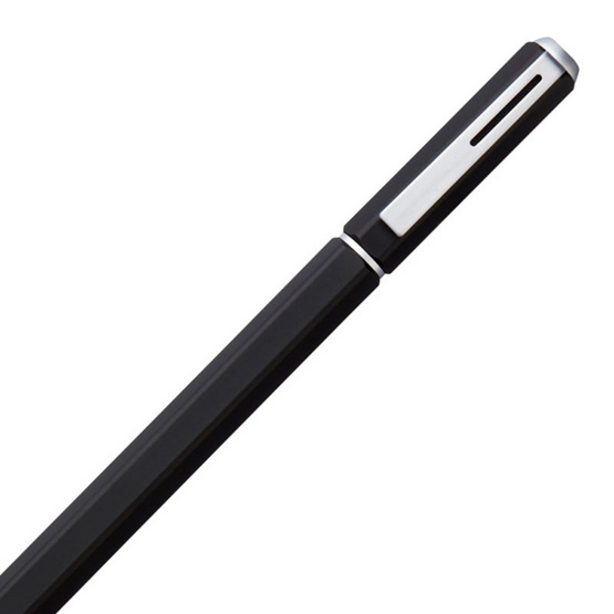 Pentel ปากกาหมึกเจล Energel Hexagon BL667 0.7มม. ด้ามสีดำ