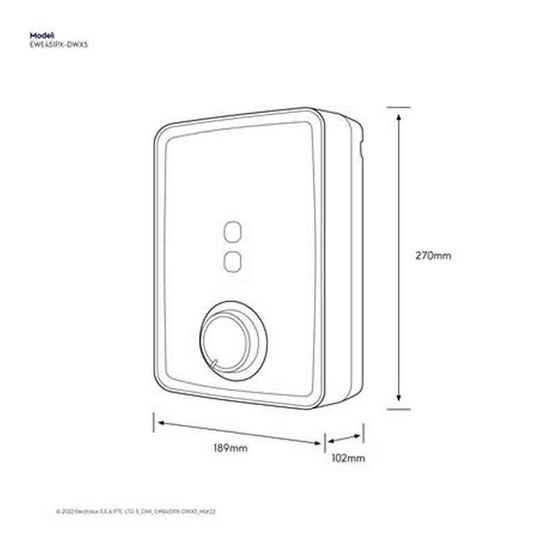 Electrolux เครื่องทำน้ำอุ่น 3500 วัตต์ รุ่น EWE351PX-DWX5