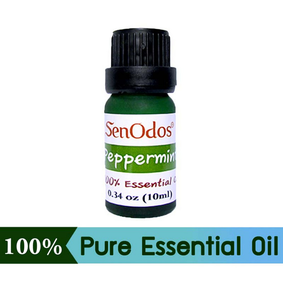 SenOdos น้ำมันหอมระเหยแท้ 100% กลิ่นเปปเปอร์มิ้นต์ (Peppermint) 10 ml.