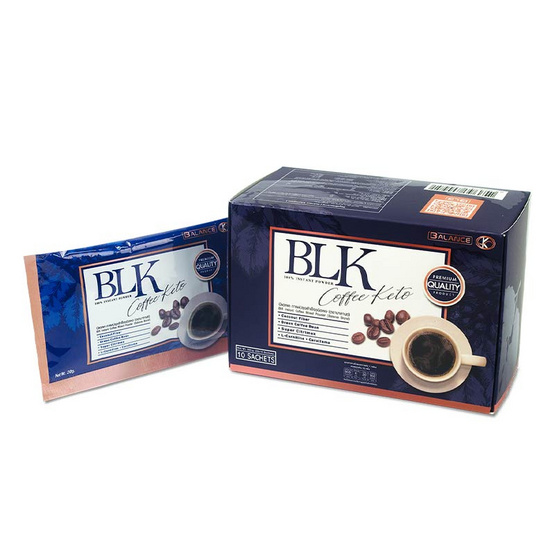 Balance Brand BLK กาแฟคีโต บรรจุ 10 ซอง