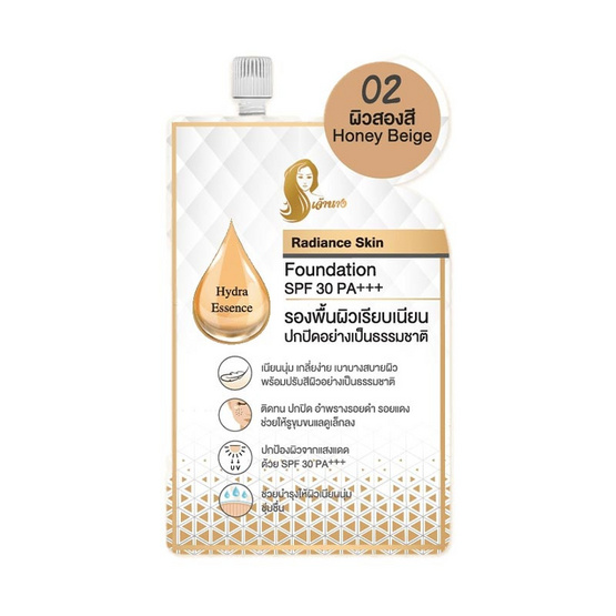 เจ้านาง เรเดียนซ์ สกิน ฟาวเดชั่น SPF 30 PA+++ 5กรัม (แพ็ก 6) เจ้านาง เรเดียนซ์ สกิน ฟาวเดชั่น SPF 30 PA+++ 5กรัม (แพ็ก 6)
