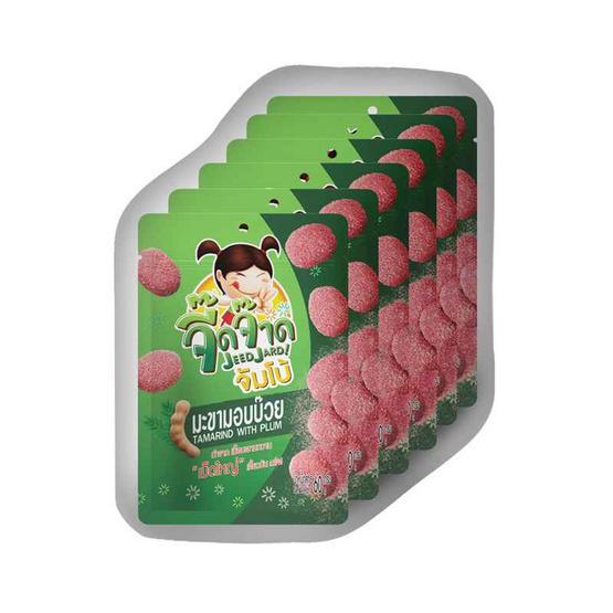 OTOP จี๊ดจ๊าดจัมโบ้ มะขามอบบ๊วย 60 กรัม (แพ็ก 6 ชิ้น)