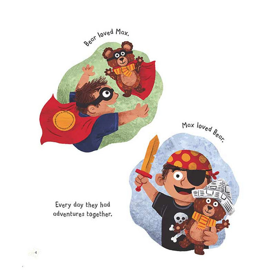 หนังสือ แม็กซ์กับเจ้าหมีเพื่อนรัก Max and Bear