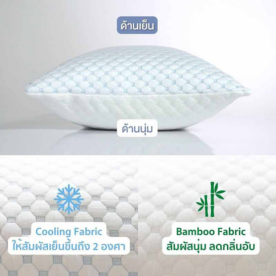 Hanky House หมอน Snow หมอนสุขภาพ ปรับระดับได้