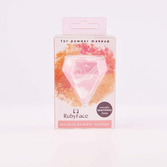 Ruby Face ฟองน้ำแต่งหน้าสามเหลี่ยม Beauty Blender Triangle Set คละสี (3 ชิ้น)